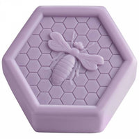 Honigseife Lavendel Wabenform 100g