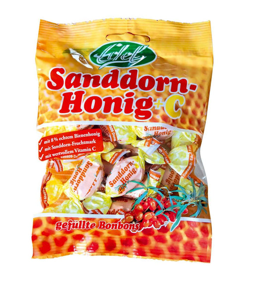 Sanddorn Honig gefüllte Bonbons 90g
