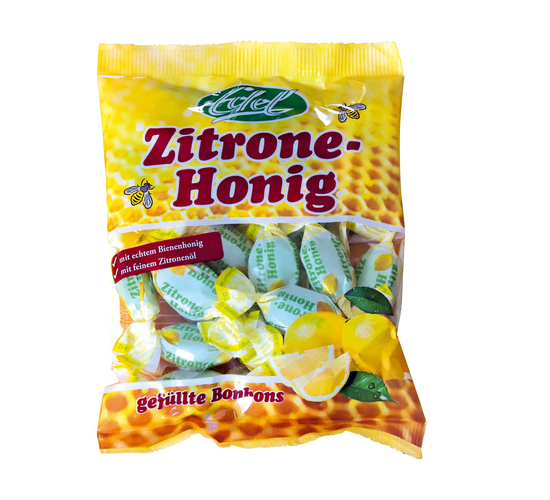 Edel Zitronen Honig gefüllte Honigbonbons 90g