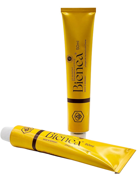 BIENEA Hautschutzcreme 50ml mit deutschem Bienenwachs und Honig